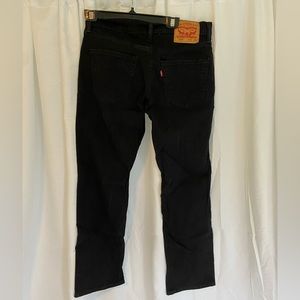 Levi Strauss 559 31x32 Stretch Relaxed Fit, Black Jeans